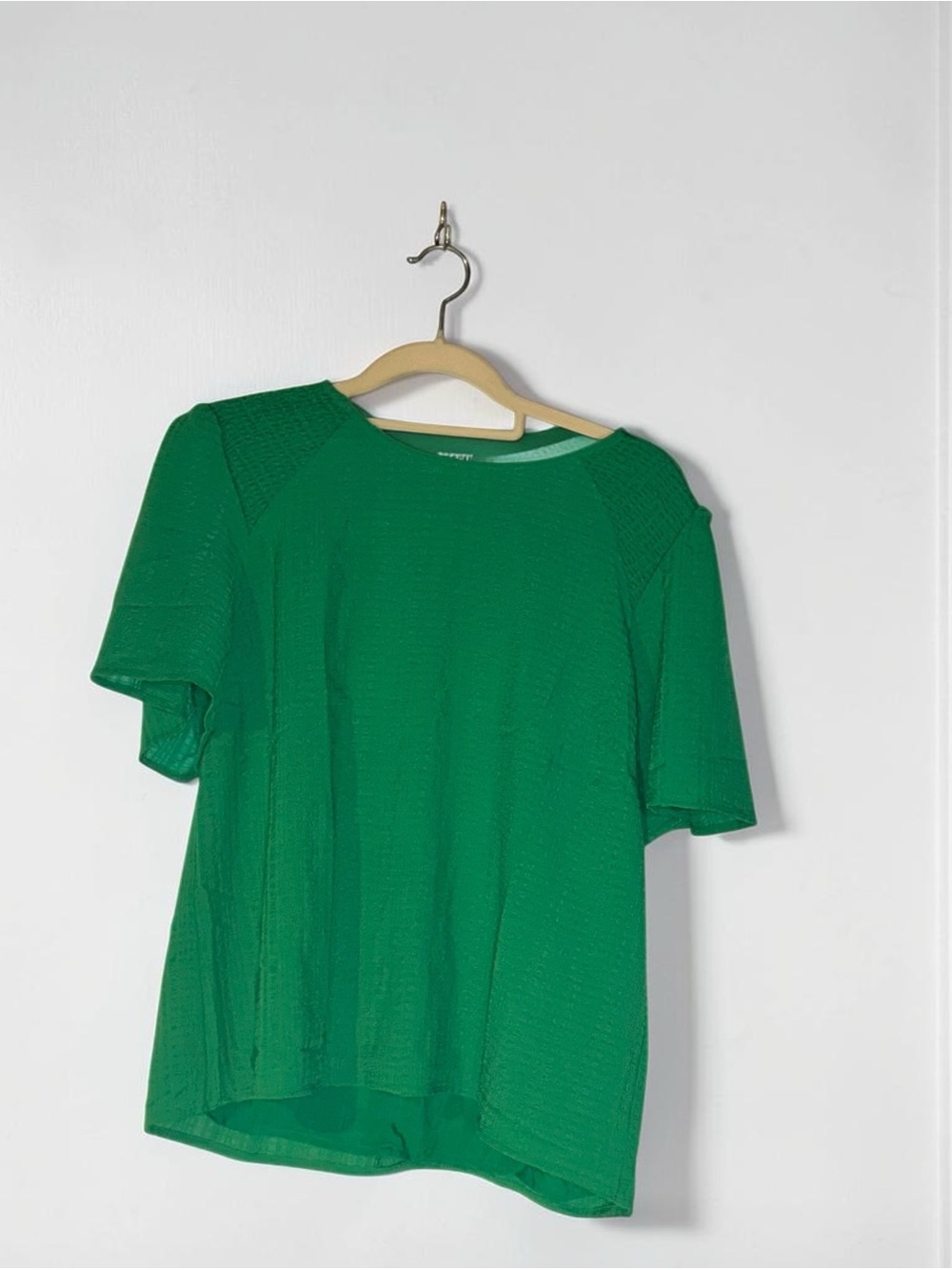 NWT Draper James Emerald Green Short Sleeve Knit Tee